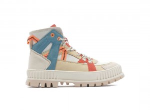 Beige Palladium Pallashock Outcity Women Boots | Saudi Arabia-HX1835609