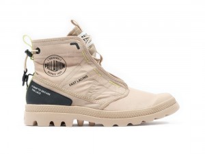Beige Palladium Pampa Travel Lite Rs Women Boots | Saudi Arabia-HM9632541