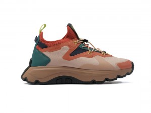 Beige / Orange / Green Palladium Thunder Lo Women Sneakers | Saudi Arabia-CH5109342