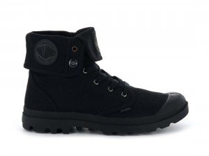 Black Palladium Baggy Men Boots | Saudi Arabia-YV0817952