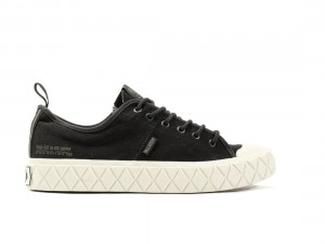 Black Palladium Palla Ace Lo Supply Women Sneakers | Saudi Arabia-TQ2096478