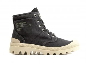 Black Palladium Pallabrousse Workwear Men Boots | Saudi Arabia-CA9480316