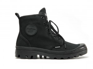 Black Palladium Pallabrousse X Kitsune Men Boots | Saudi Arabia-PM0894712