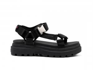 Black Palladium Pallacruise Paris Women Sandals | Saudi Arabia-BH5671032