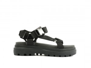 Black Palladium Pallacruise Strap Women Sandals | Saudi Arabia-ZK6712938