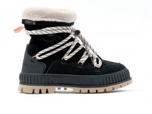 Black Palladium Pallashock Hiver Women Winter Boots | Saudi Arabia-XP3068547