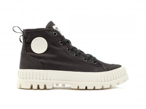 Black Palladium Pallashock Organic 2 Men Sneakers | Saudi Arabia-KJ8730691