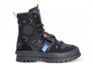 Black Palladium Pallashock X Destiny Kids' Boots | Saudi Arabia-JV8359247