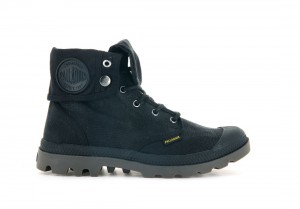 Black Palladium Pampa Baggy Wax Women Boots | Saudi Arabia-JZ8073925