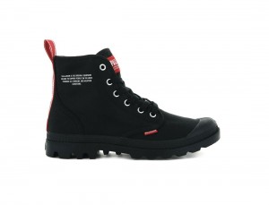 Black Palladium Pampa Hi Dare Women Boots | Saudi Arabia-ZF1673824