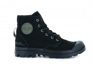 Black Palladium Pampa Hi Htg Supply Men Boots | Saudi Arabia-NL5943781