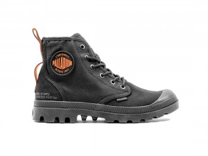 Black Palladium Pampa Hi Supply Rs Kids' Boots | Saudi Arabia-LX8560492