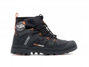 Black Palladium Pampa Lite+ Xplor Wp+ Kids' Boots | Saudi Arabia-BU4863071