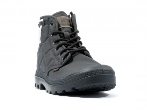Black Palladium Pampa Re-quilted Women Boots | Saudi Arabia-VU3264598