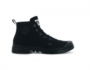 Black Palladium Pampa Sp20 Hi Canvas Women Boots | Saudi Arabia-OG7890361