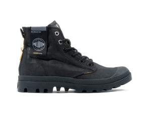 Black Palladium Pampa Surplus Women Boots | Saudi Arabia-NC5309627