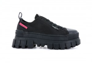 Black Palladium Revolt Lo Tx Women Sneakers | Saudi Arabia-ZC7658092