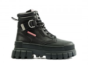 Black Palladium Revolt Sport Ranger Women Boots | Saudi Arabia-DX7486193