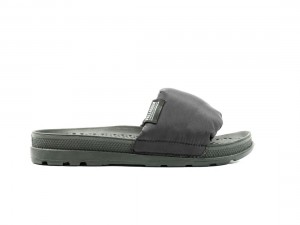 Black Palladium Solea Pad Women Slides | Saudi Arabia-AZ1794206