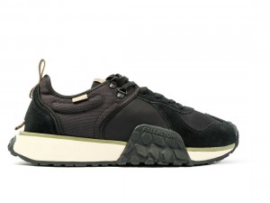 Black Palladium Troop Runner Women Sneakers | Saudi Arabia-GH7986431
