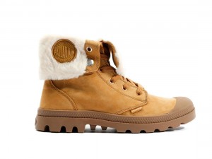 Brown Palladium Baggy Nubuck Wl Women Winter Boots | Saudi Arabia-EP5760389