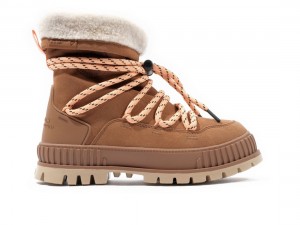 Brown Palladium Pallashock Hiver Women Winter Boots | Saudi Arabia-JO7516429