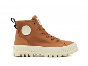 Brown Palladium Pallashock Organic 2 Women Sneakers | Saudi Arabia-IW6025734