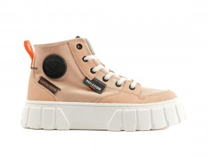 Brown Palladium Pallatower Hi Women Boots | Saudi Arabia-ZL3092685