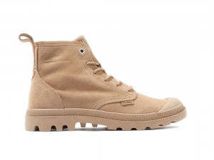 Brown Palladium Pampa Hi Skin Women Boots | Saudi Arabia-MF0189634