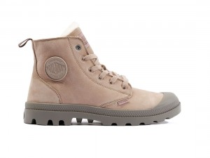 Brown Palladium Pampa Hi Zip Wl Men Winter Boots | Saudi Arabia-SY4935067
