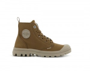 Brown Palladium Pampa Hi Zip Wl Women Winter Boots | Saudi Arabia-MD3091827