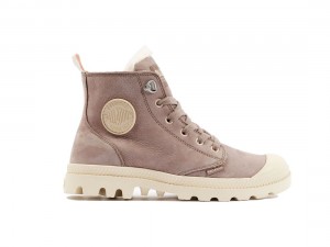 Brown Palladium Pampa Hi Zip Wl Women Winter Boots | Saudi Arabia-BO1793625