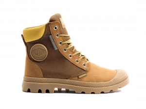 Brown Palladium Pampa Sc Wpn U-s Men Boots | Saudi Arabia-TI1940265