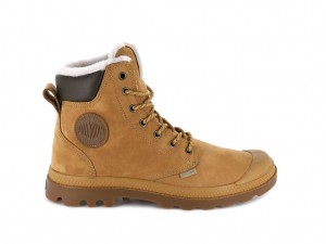 Brown Palladium Pampa Sport Cuff Wps Men Winter Boots | Saudi Arabia-OP7102956