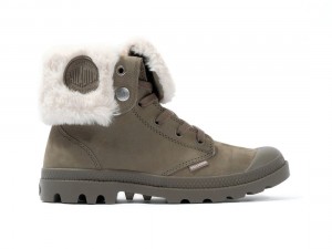 Dark Green Palladium Baggy Nubuck Wl Women Winter Boots | Saudi Arabia-TW0615324