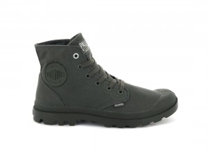 Dark Olive Palladium Mono Chrome Men Boots | Saudi Arabia-DG4197538