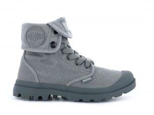 Grey Palladium Baggy Women Boots | Saudi Arabia-GE5849160