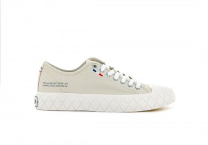 Light Khaki Palladium Palla Ace Canvas Men Sneakers | Saudi Arabia-BM8165904