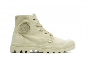 Light Khaki Palladium Pampa Hi Women Boots | Saudi Arabia-DJ6134975