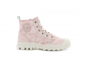 Light Pink Palladium Pampa Zip Desertwash Women Boots | Saudi Arabia-WI7128435