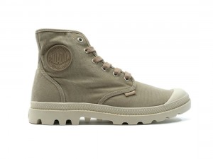 Olive Palladium Pampa Hi Men Boots | Saudi Arabia-UB6082759