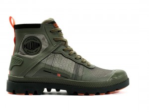 Olive Palladium Pampa Lite + Matryx Men Boots | Saudi Arabia-KN4076389