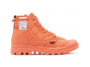 Orange Palladium Pampa Re-quilted Kids' Boots | Saudi Arabia-GV2951467