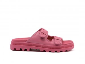 Pink Palladium Palladune Paris Women Slides | Saudi Arabia-ES8361475