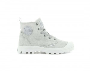 White Palladium Pampa Zip Desertwash Women Boots | Saudi Arabia-FS8745921