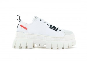 White Palladium Revolt Lo Tx Women Sneakers | Saudi Arabia-AO5726134
