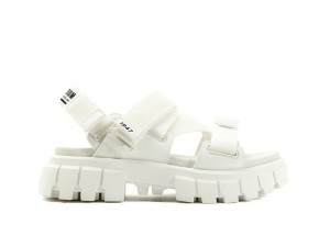 White Palladium Revolt Mono Women Sandals | Saudi Arabia-FM7930624